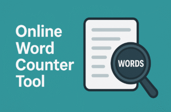 Online Word Counter Tool