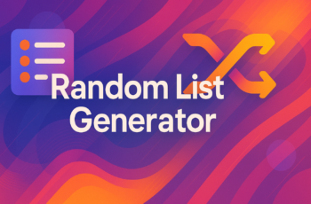 Random List Generator