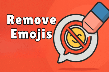 Remove Emojis From Text
