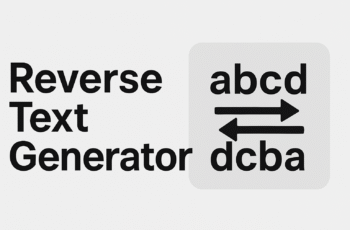 Reverse Text Generator