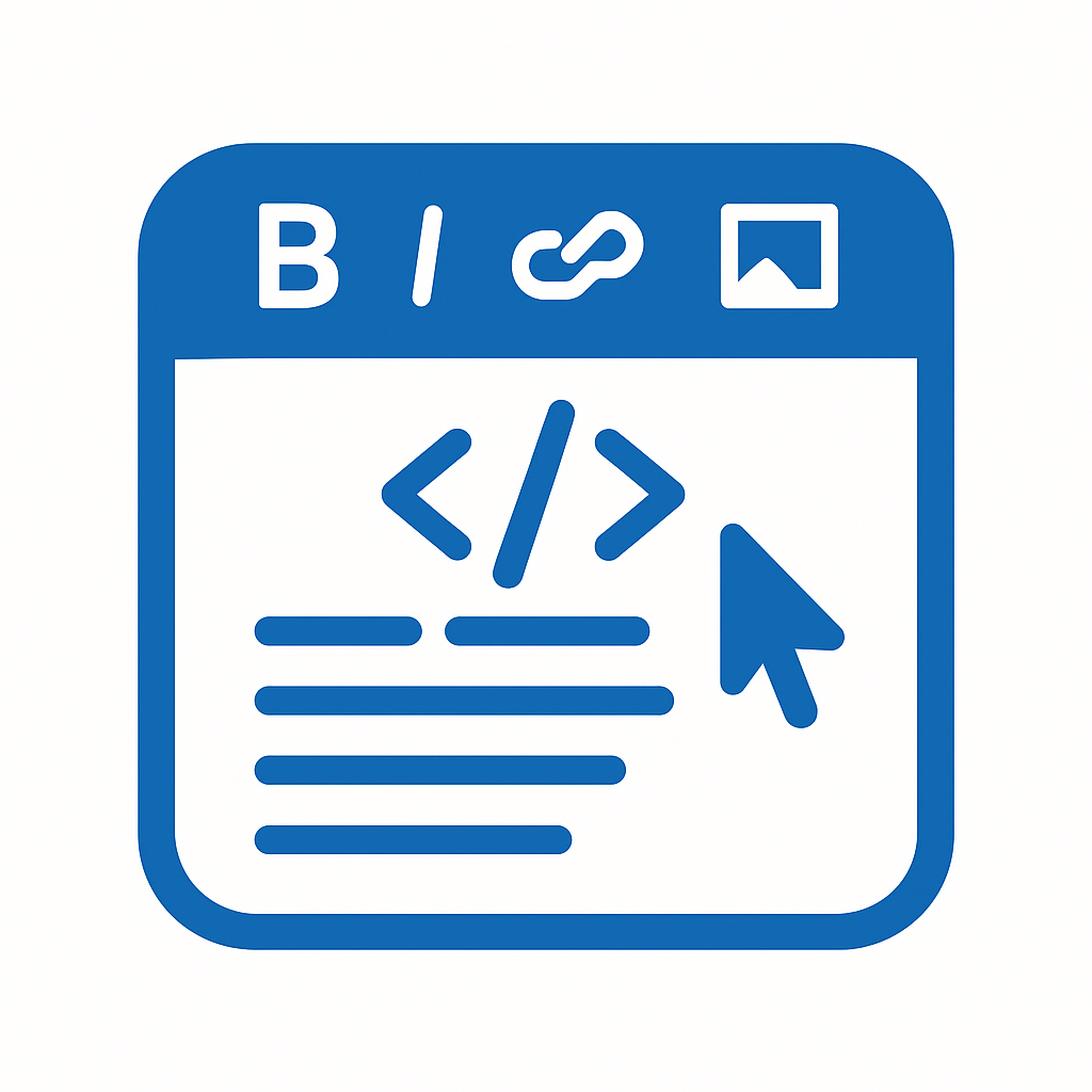 WYSIWYG HTML Editor