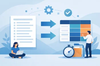 How to Convert Text List to Columns Fast