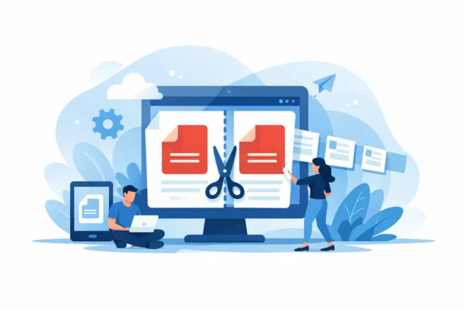 How to Split PDF Pages Online Fast